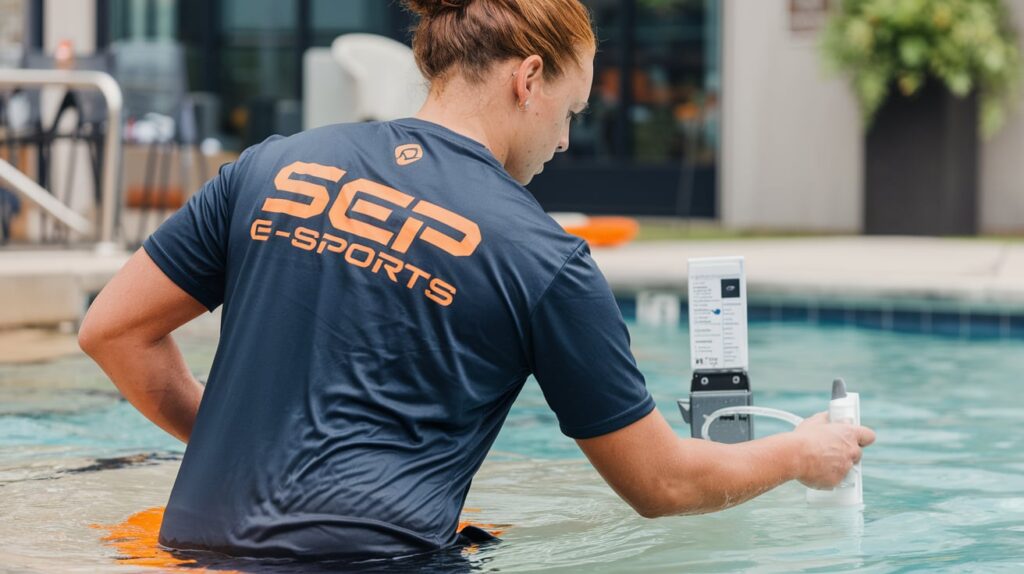 Análisis del agua en piscina privada cumpliendo con los Protocolos supervisión piscinas privadas.